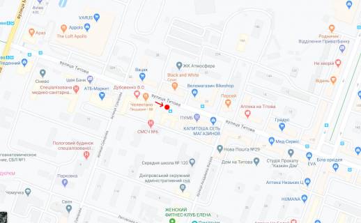 Non-Standard A in Dnipro (Dnipropetrovsk), 0,8х1,50 (перф)  Vst.Titova, bila bud.27 scheme