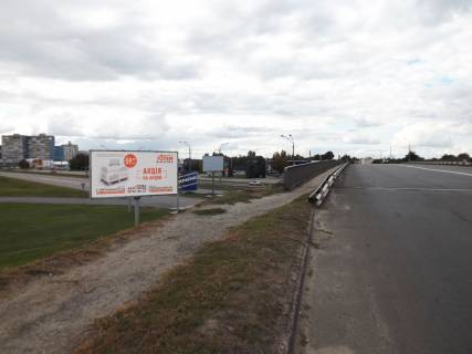 Billboard B in Dnipro (Dnipropetrovsk), 6х3  Donec'ke sose - st.Peredova Photo 1