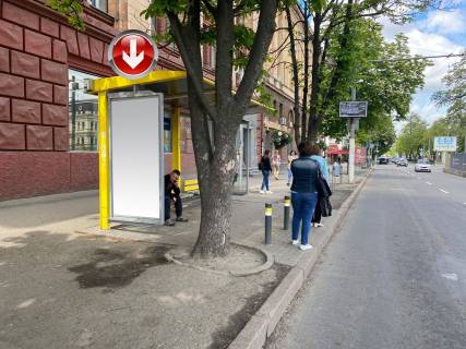 Non-Standard B in Dnipro (Dnipropetrovsk), 0,98х1,96  Pr.Dmitra Avornic'kogo, bila bud.61, pered ploseu Geroiv Majdanu Photo 1