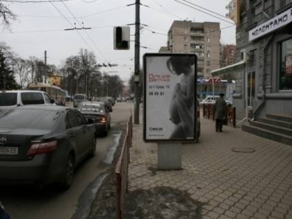Citylight  in Dnipro (Dnipropetrovsk) av.Puskina, 25/27, pisohidnij perehid (Pica Celentano) Photo 1