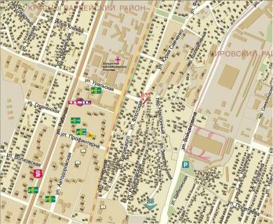 Billboard A in Dnipro (Dnipropetrovsk), 6х3  st.U.Savcenka - st.Ural'ska scheme