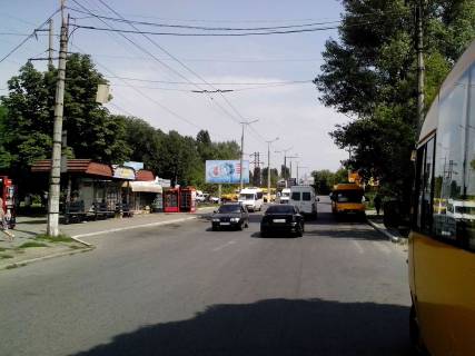 Billboard B in Dnipro (Dnipropetrovsk), 6х3  st.Panikahi, 119, bila zupinki, tupik trolejbusiv Photo 1