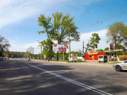 Billboard A in Dnipro (Dnipropetrovsk), 6х3  Zaporiz'ke sose, rozvilka, avtostoanka Photo 1