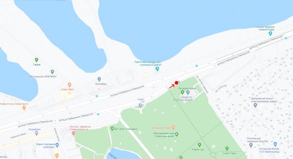 Non-Standard A in Dnipro (Dnipropetrovsk), 0,75х2,10 (перф)  Vst.Naberezna Zavods'ka, bila bud.No53 scheme