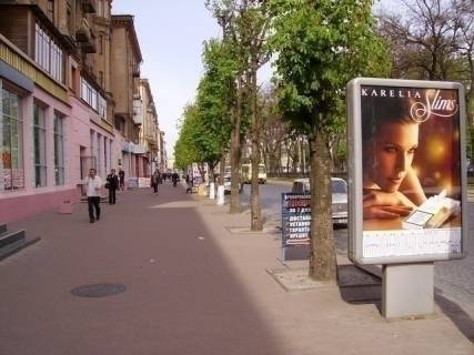 Citylight B in Dnipro (Dnipropetrovsk), 1,2x1,8  av.Dmitra Avornic'kogo, 115, uvelirnij salon Faina Photo 1