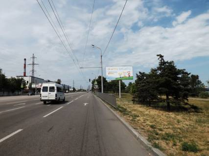 Billboard A in Dnipro (Dnipropetrovsk), 6х3  st.Nab.Zavods'ka, v rajoni op.No218 Photo 1
