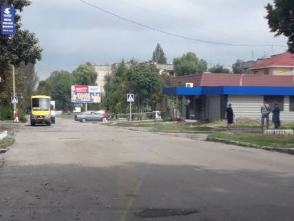 Billboard A in Manganets, 6х3  m. Marganec', perehresta Sonacnogo kvartalu na vulici Perspektivna (navproti bud. 14 po st.Sonacnij kvartal) Photo 1