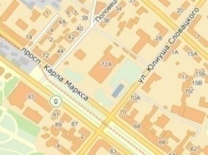 Citylight  in Dnipro (Dnipropetrovsk) av.Dmitra Avornic'kogo, 91 (6), Rims'ko-katolic'kij hram, Sozidatel', NOMER6 scheme