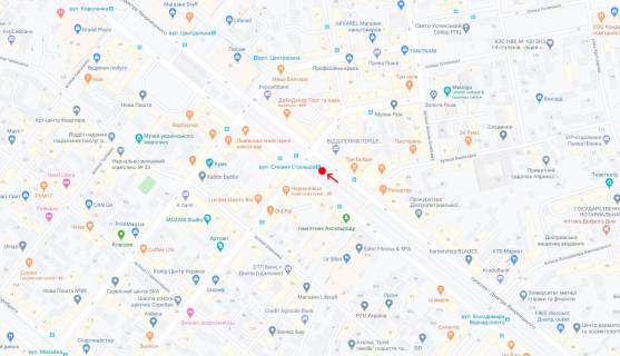 Non-Standard A in Dnipro (Dnipropetrovsk), 0,75х1,61 (перф)   Pr.Dmitra Avornic'kogo, naproti bud.44 scheme