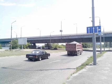 Billboard B in Dnipro (Dnipropetrovsk), 6х3  st. Naberezna Peremogi (r-n Pivdennogo mosta) Photo 1