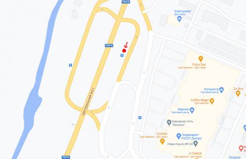 Non-Standard B in Dnipro (Dnipropetrovsk), 1,17х1,98  Vst.Marsala Malinovs'kogo, navproti bud.2, bila TRC VAVILON scheme