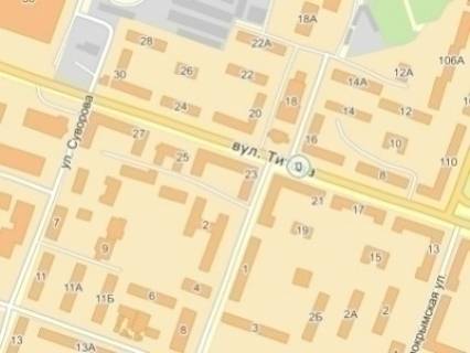 Citylight  in Dnipro (Dnipropetrovsk) st.Titova, 21 (Kinosistema SUPUTNIK, Pivdenkombank) scheme