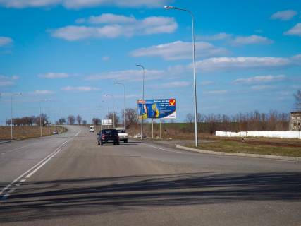 Billboard A in Dnipro (Dnipropetrovsk), 6х3  st.Asnopolans'ka - trasa na Aeroport Photo 1