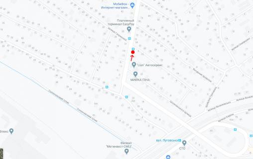 Non-Standard B in Dnipro (Dnipropetrovsk), 1,65х2,05 (баннер)  U rajoni Vst.Antarnoi, bud.2, bila krugovogo ruhu, poruc ditacij centr ta akvapark scheme