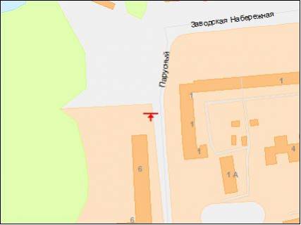 Billboard B in Dnipro (Dnipropetrovsk), 6х3  prov.Parusnij, 6 scheme