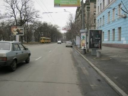 Citylight  in Dnipro (Dnipropetrovsk) av.Dmitra Avornic'kogo, 76 Tehnologicnij koledz (Nomer 2) Photo 1