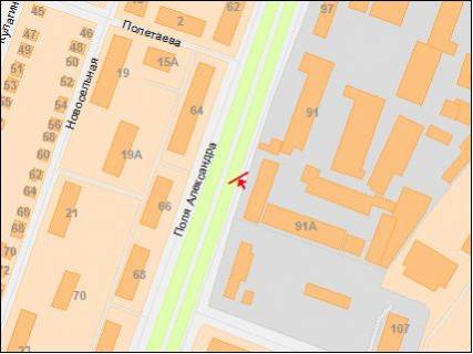 Prismatron, Prism A in Dnipro (Dnipropetrovsk), 6х3  av.Oleksandra Pola, 103 - 174450 scheme