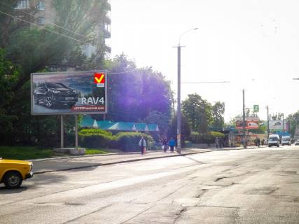 Billboard B in Dnipro (Dnipropetrovsk), 6х3  st.Kalinova, Obrazcovij rinok Photo 1