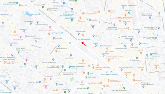 Non-Standard A in Dnipro (Dnipropetrovsk), 0,75х2,00 (перф)  Pr.Dmitra Avornic'kogo, bila bud.52 scheme