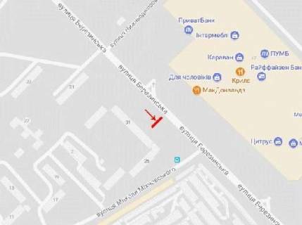 Billboard A in Dnipro (Dnipropetrovsk), 6х3  st.Berezins'ka, 31, navproti TRC "Karavan", bila supermarketu "Oldi" scheme