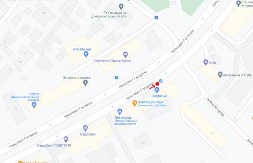 Non-Standard A in Dnipro (Dnipropetrovsk), 0,79х1,55(перф)  Pr.Gagarina, 105, pered st.Kozakova scheme