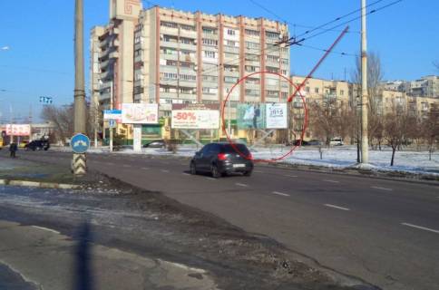 Billboard A in Kherson (VIP)pl. 200 ricca Hersona / av.Sinavina Photo 1