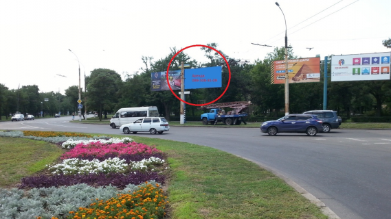 Billboard A in Mykolaiv (VIP)Херсонское шоссе / пр. Богоявленский (правая) Photo 1