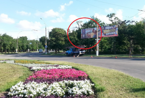 Billboard A in Kropyvnytskyi (Kirovograd) (VIP)av. Bogoavlenskij/ Hersonskoe sosse (levaa) Photo 1