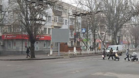 Billboard A in Kherson av.Usakova/prov.Kazac'kij Photo 1