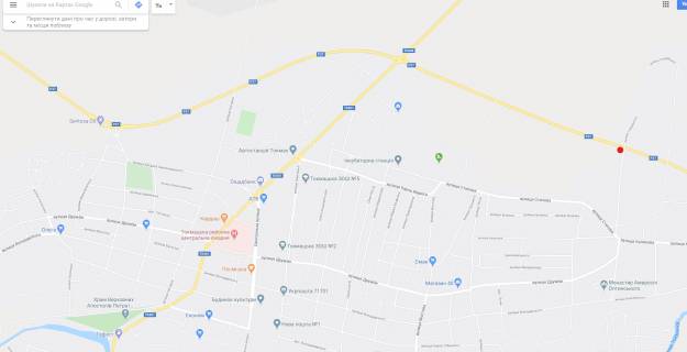 Billboard A in Tokmak, 6х3  Vyezd s Tokmaka v stor. Berdanska trassa R37 str. A (2) scheme