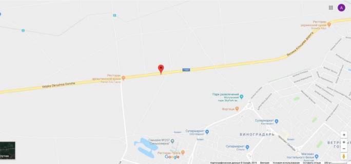 Billboard A in Kyiv, 3х6  ul bol'saa Okruznaa doroga, na pl. Sevcenko scheme