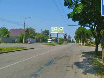 Billboard A in Zaporizhzhya, 6x3  Demokraticna st., - v'izd v Zavods'kij r-n (50 m. AZS "Ukrnafta") Photo 1
