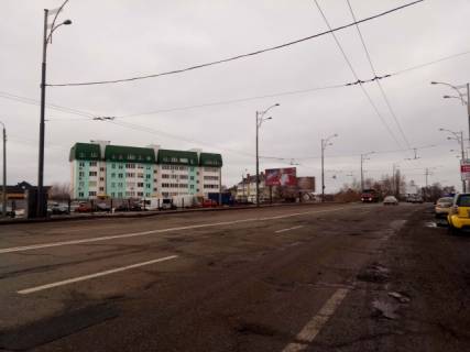 Billboard B in Kyiv, 6x3  Drajzera T. st., 40 (naproti, 300 m. do  "Sil'po") Photo 1