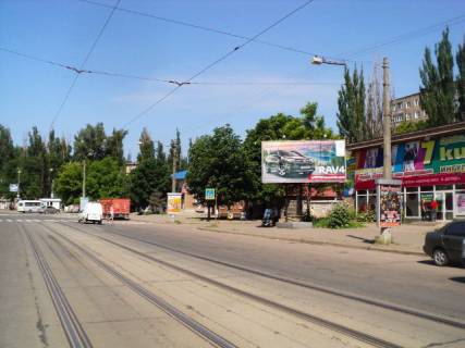 Billboard A in Krivy Rig, 6x3  Sobornosti st., 51 - Strel'nikova st. (TC "Shid", TC "ProStor"), do Metalurgiv av. Photo 1