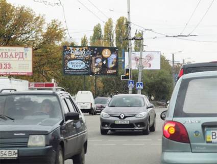 Billboard A in Kropyvnytskyi (Kirovograd), 6x3  Tamma st.- Tel'nova st. Photo 1