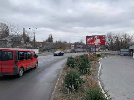 Billboard A in Rivne, 6x3  Bila st.,  (hlibokombinat) z centru do st.Mlinivs'ka Photo 1