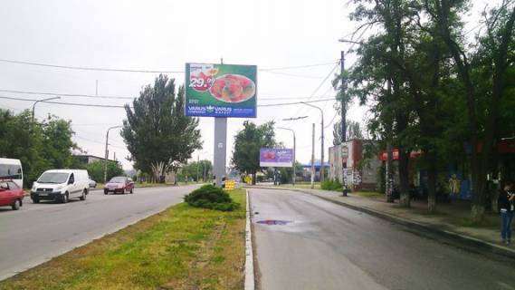 Billboard A in Zaporizhzhya Kosmiceskaa st.,21( rynok "Uznyj", magazin "ATB") Photo 1
