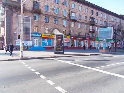 Pillar, Pillar A in Zaporizhzhya Sobornyj av. - Lermontova st. na Sobornyj av. CENTRAL'̱NAA ZONA. ("Idea Bank","Osadbank", "Zolotoj Vek",k  Univermagu "Ukraina") Photo 1
