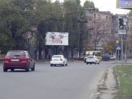 Billboard B in Kropyvnytskyi (Kirovograd) Ucilisnyj per., - Olefirenko st. Photo 1