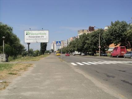 Billboard B in Kyiv, 6x3  Zakrevs'kogo M. st., 11 (naproti) Photo 1