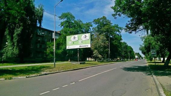 Billboard B in Shepticriy (Chervonograd), 6x3  Ivasuka st., 15 (naproti stadionu) Photo 1