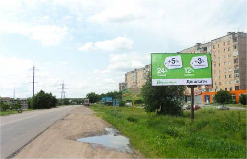 Billboard A in Oleksandria, 6x3  Geroiv Stalingradu st.,19 ( do 100 m. "Sil'po") Photo 1
