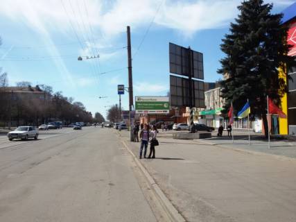 Billboard A in Krivy Rig, 6x3  Sobornosti st., 35 (Cirk, RK "Gollivud"), do rinku   Photo 1