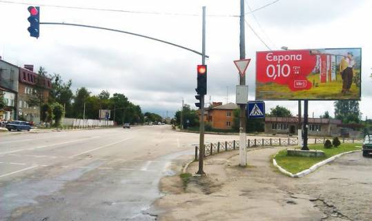 Billboard A in Sarney, 6x3  Belgorods'kaa st. - Suvorova st. Photo 1