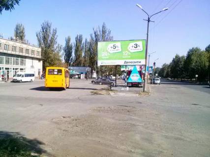 Billboard B in Shiroka Dacha, 6x3  Gornakiv st., 38, mkr. Ingulec, (Avtostil', piceria "Celentano",  viizd z avtovokzalu) Photo 1