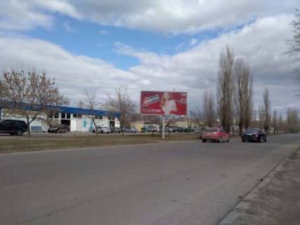 Billboard B in Odessa, 6x3  Ichaka Rabina st., 61 - Inglezi st. Photo 1
