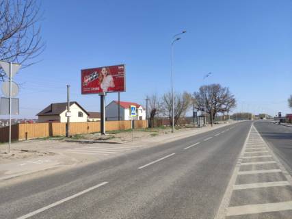 Billboard B in Vinnytsia, 6x3  Tivrivs'ke sose - Armoli Meleska  st. Photo 1