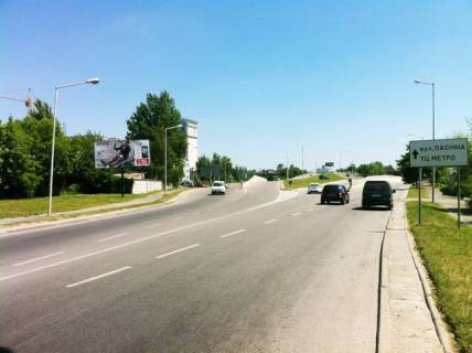 Billboard B in Lviv, 6x3  Lugans'ka st., z'izd z puteprovodu do Strijs'koi  st. - zavod "Polaron"  Photo 1