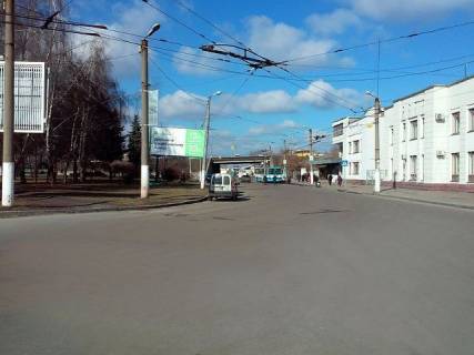 Billboard B in Zhytomyr, 6x3  Privokzal'naa pl., 1 ( ZD vokzal Zitomir,Rinok Privokzal'nij) Photo 1