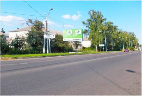 Billboard B in Sumi, 6x3  Privokzal'na st. - Troic'ka st. Vid Zaliznicnogo Vokzalu  Photo 1